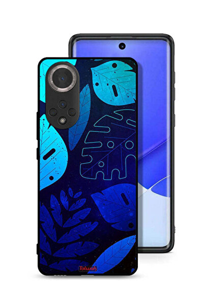 Tolwak غطاء حماية لهاتف Honor 50 بنقشة أوراق الشجر