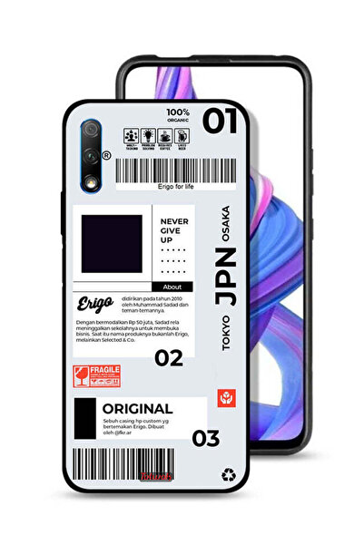 Tolwak غطاء حماية لهاتف Honor 9X (الصين) - ملصق ياباني