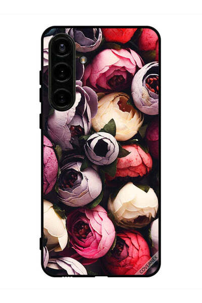 Covernex غطاء حماية لهاتف سامسونج جالاكسي S24 بلس - وردي داكن مخروطي