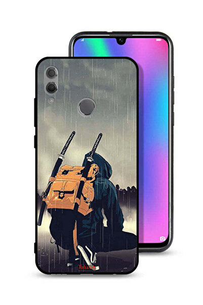 Tolwak غطاء حماية لهاتف Honor 10 Lite بتصميم سيف ساموراي رقمي