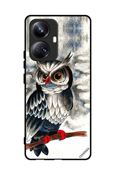 Covernex غطاء حماية لهاتف Realme 10 Pro Plus برسومات بومة