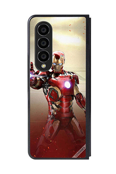 Covernex غطاء حماية لهاتف سامسونج جالاكسي زد فولد 4، تصميم الرجل الحديدي