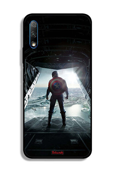 Tolwak Honor 9X (China) Protective Case Cover Portrait Display Captain America