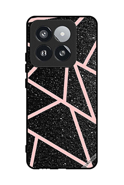 Covernex غطاء حماية لهاتف شاومي 14 برو بنقشة لامعة ومسارات