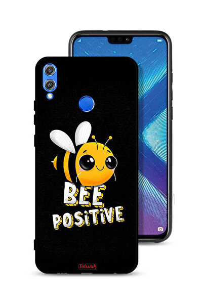 Tolwak Honor 8X Protective Case Cover Bee Positive