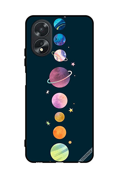 Covernex غطاء حماية لهاتف Oppo A38 - كواكب في صف واحد