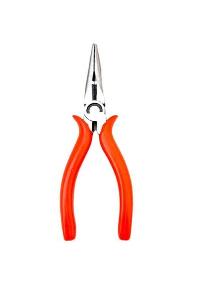 Regal Tools 3-Piece Drop Forged Chrome Plated Precision Plier Set Orange and Silver