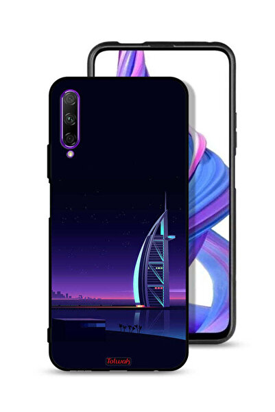 Tolwak غطاء حماية لهاتف Honor 9X Pro - فن برج العرب الرقمي
