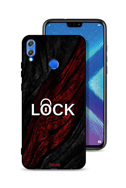 Tolwak غطاء حماية لهاتف Honor 8X مع قفل
