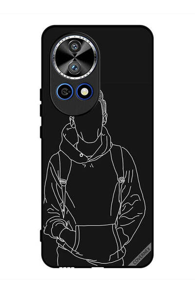 Covernex غطاء حماية لهاتف هواوي نوفا 12 برو - رسم جاكيت بوي