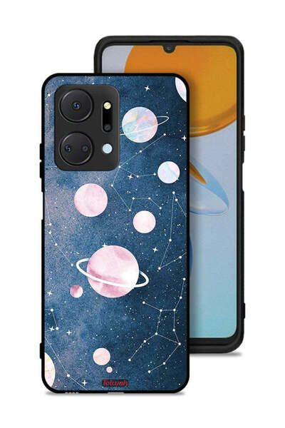 Tolwak Honor X7a Protective Case Cover Space Art
