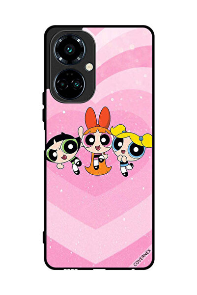 Covernex غطاء حماية لهاتف تكنو كامون 19 - رسوم متحركة للفتيات القويات