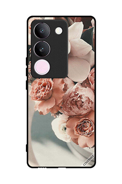 Covernex غطاء حماية لهاتف فيفو V29 - باقة من أزهار الخوخ الجميلة