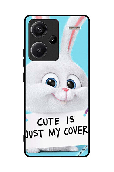 Covernex غطاء حماية لهاتف شاومي ريدمي نوت 13 برو بلس، أرنب لطيف هو مجرد غطاء ...