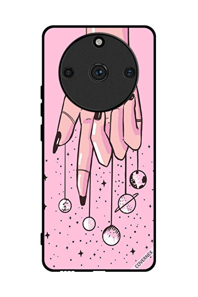 Covernex غطاء حماية لهاتف Realme 11 Pro Plus - كواكب معلقة على الأصابع