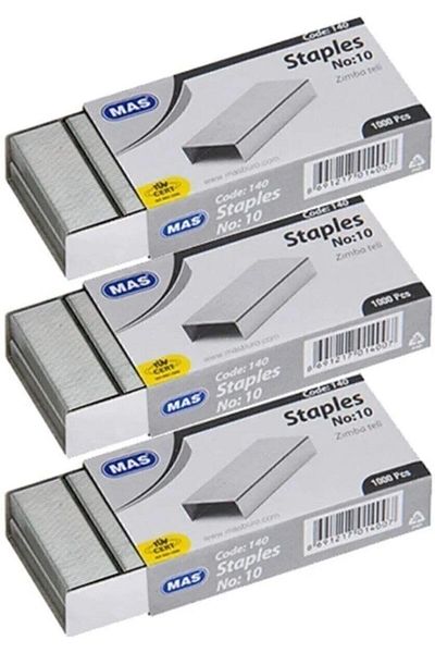 Mena Rise Şirinshop Staple No:10''3 Pack'' (3000 Pieces) 1108107