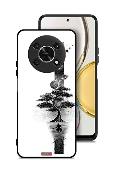 Tolwak Honor X9 5G Protective Case Cover Earth Space Art