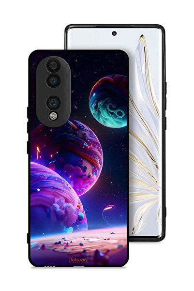 Tolwak غطاء حماية لهاتف Honor 70 بنمط كوكبي