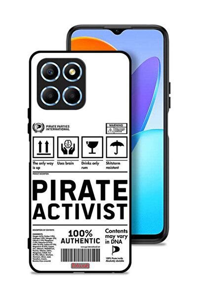 Tolwak غطاء حماية لهاتف Honor X8 5G، ملصق ناشط خاص