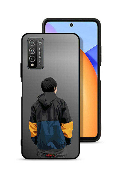 Tolwak Honor 10X Lite Protective Case Cover Boy Portrait Art