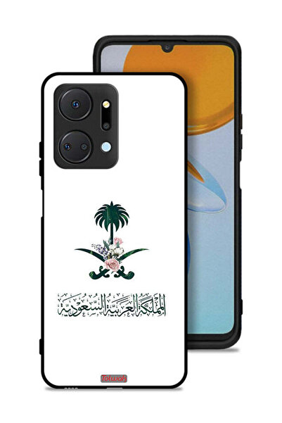 Tolwak غطاء حماية لهاتف Honor X7a - علامة زهور المملكة العربية السعودية