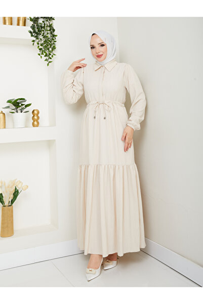 BELLİNA Kadın Yazlık Uzun Elbise