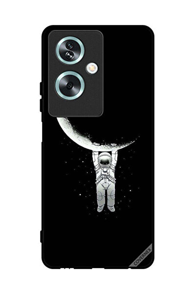 Covernex غطاء حماية لهاتف Oppo A2، صورة رائد فضاء معلق على القمر