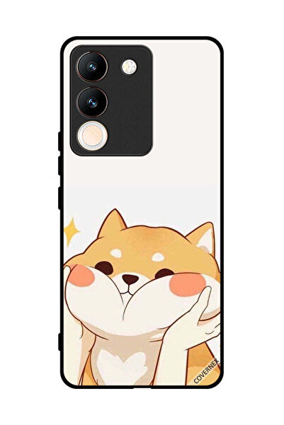 Covernex Protective Case Cover For vivo V29e Cute Cat Clip Art