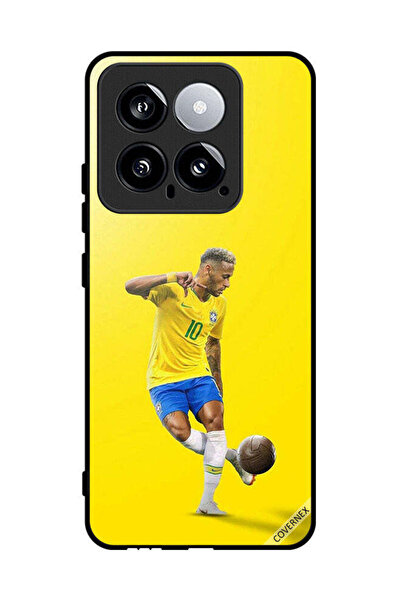 Covernex غطاء حماية لهاتف شاومي 14 نيمار مع كرة قدم