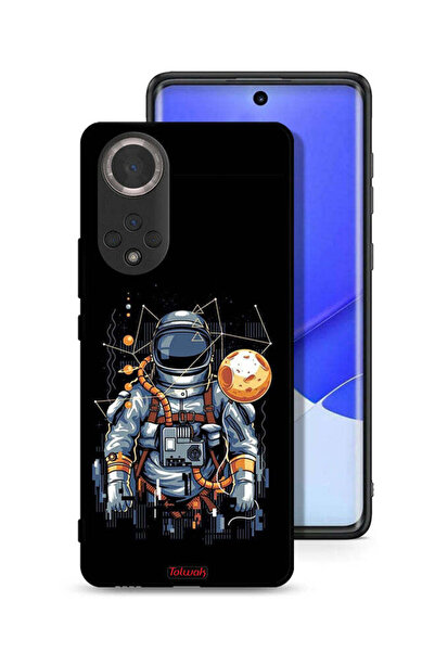 Tolwak غطاء حماية لهاتف Honor 50 بتصميم رائد فضاء تجريدي