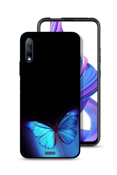 Tolwak غطاء حماية لهاتف Honor 9X (الصين) بتصميم فراشة