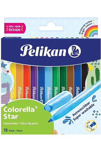 Mena Rise Şirinshop Colorella 12-Pack Felt Tip Pen 1108107