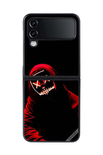 Covernex غطاء حماية لهاتف سامسونج جالاكسي زد فليب 4 قناع الهالوين