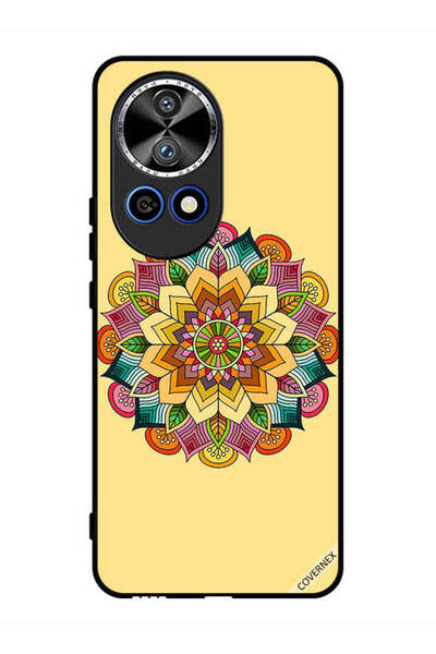 Covernex غطاء حماية لهاتف هواوي نوفا 12 برو بنمط ماندالا دائري