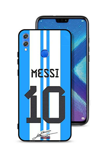 Tolwak غطاء حماية لهاتف Honor 8X بتصميم ميسي 10