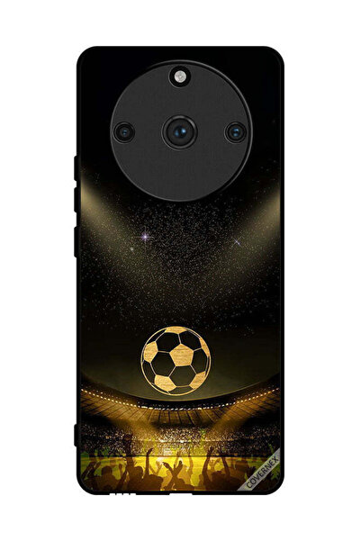 Covernex غطاء حماية لهاتف Realme 11 Pro، خلفية فيلم كرة قدم كلاسيكية باللون ا...