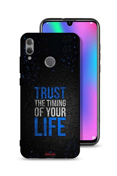 Tolwak Honor 10 Lite Protective Case Cover Trust The Timing Of Your Life