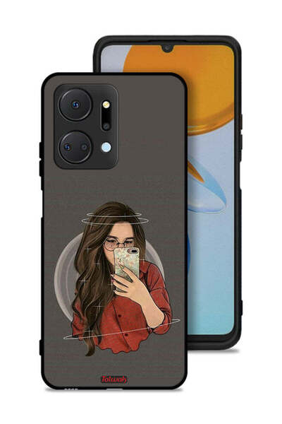 Tolwak غطاء حماية لهاتف Honor X7a لالتقاط صور سيلفي