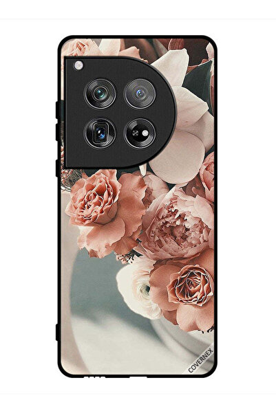 Covernex غطاء حماية لهاتف OnePlus 12 - باقة من أزهار الخوخ الجميلة
