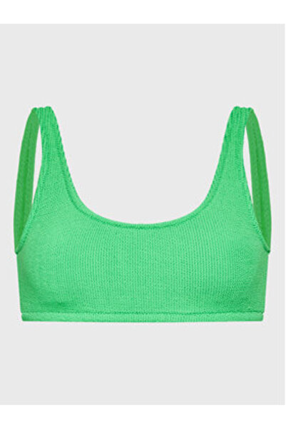 Banana Moon Sutien de bikini pentru femei JUSTIN SCRUNCHY Verde