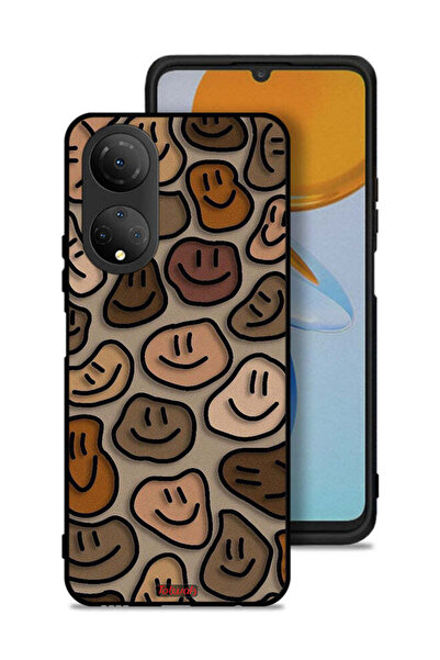 Tolwak Honor X7 Protective Case Cover Smiley Faces Art