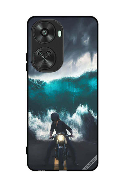 Covernex غطاء حماية لهاتف هواوي نوفا 11 SE - رسمة موجة مائية