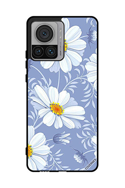 Covernex غطاء حماية لهاتف موتورولا إيدج 30 ألترا - زهور متفتحة