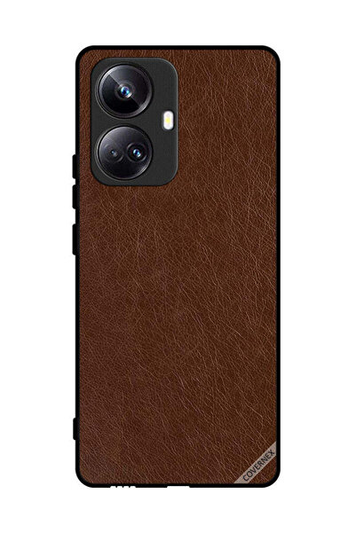 Covernex غطاء حماية لهاتف Realme 10 Pro Plus بنمط جلدي