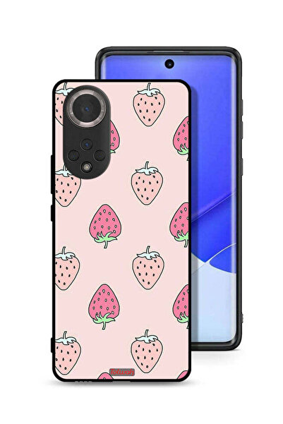 Tolwak غطاء حماية لهاتف Honor 50 بتصميم أيقونة الفراولة