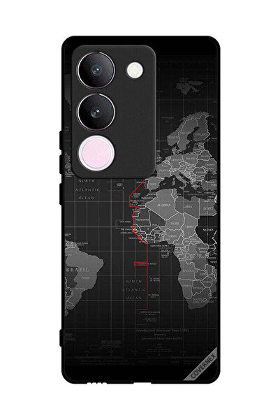 Covernex غطاء حماية لهاتف vivo V29 - خريطة العالم
