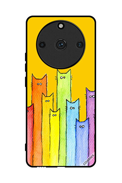 Covernex غطاء حماية لهاتف Realme 11 Pro Plus بتصميم دمية قطة