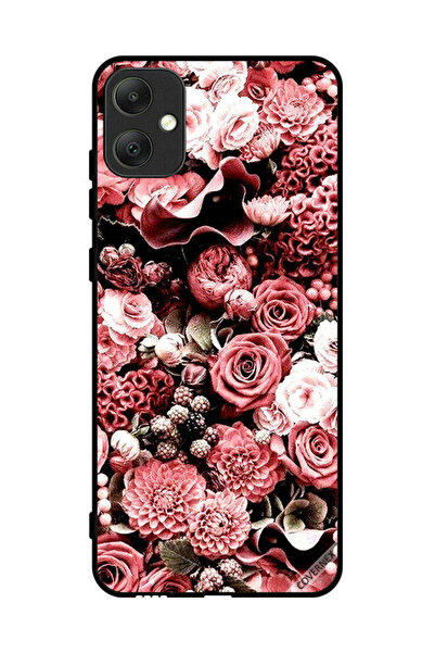 Covernex Protective Case Cover For Samsung Galaxy A05 Peach Roses