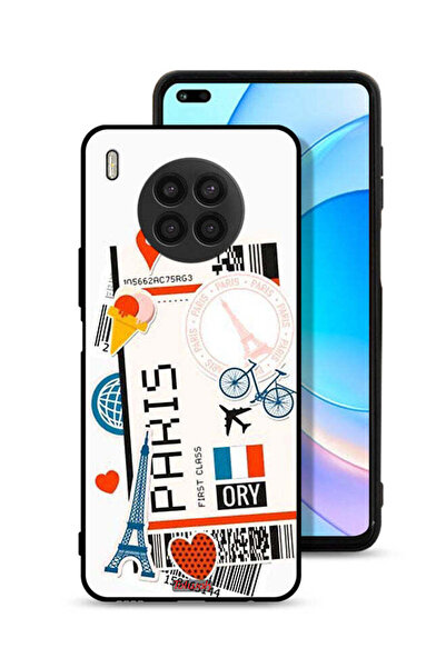 Tolwak غطاء حماية لهاتف هواوي نوفا 8i، ملصق باريس