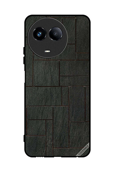 Covernex غطاء حماية لهاتف Realme 11 5G بنمط جدار حجري